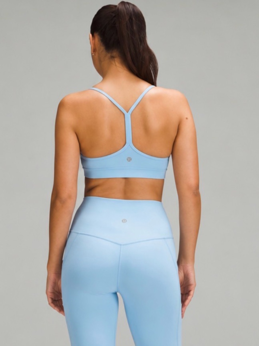 Lululemon foam blue flow Y Nulu  bra #activewear #yoga #lululemon